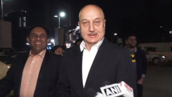Anupam Kher visits preview theatre for The Accidental Prime Minister reaction
