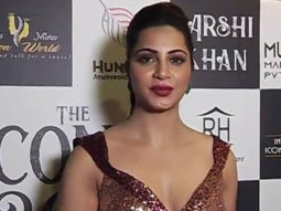 Arshi Khan unveils The Calendar Adorned by TV celebs