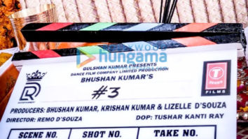 On The Sets Of The Movie Street Dancer 3D