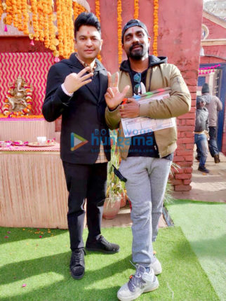 On The Sets Of The Movie Street Dancer 3D