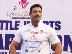 Bollywood Star John Abraham attends Little Heart Marathon Event