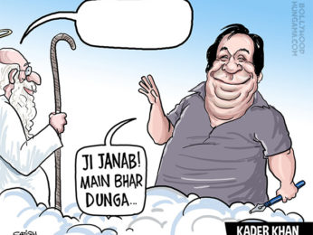 Bollywood Toons: Kader Khan: 1937 – 2018