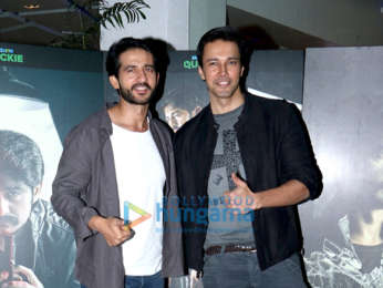 Celebs grace the special screening of Hiten Tejwani's starrer Eros Now Quickie, The Investigation