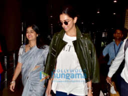 Deepika Padukone, Shabana Azmi and Karan Johar snapped at the airport