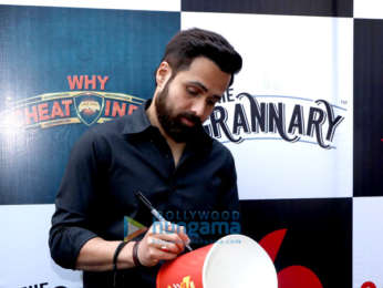 Emraan Hashmi and Shreya Dhanwanthary promote 'Why Cheat india' at Carnival Cinemas in Mumbai