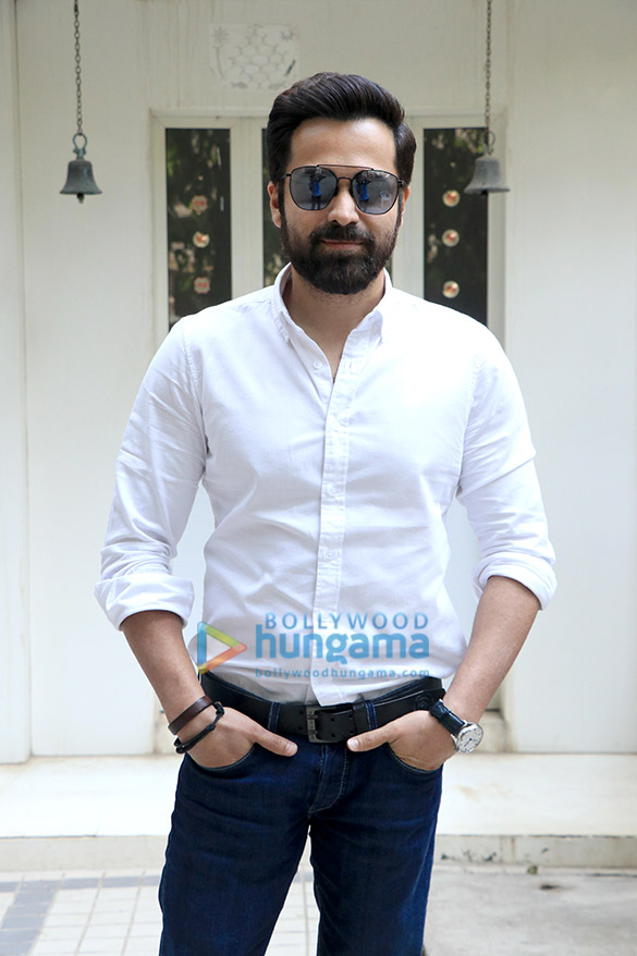 emraan hashmi and shreya dhanwanthary snapped at the t series office in andheri 2