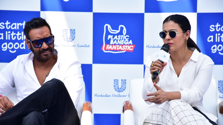 FULL: Ajay Devgn and Kajol Devgn Kick-Start Little Good Campaign in Mumbai