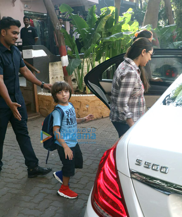 gauri khan and abram khan spotted at monisha jaisings store in bandra 3