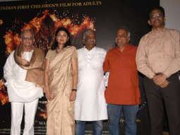Gulzar graces the trailer launch of the animation film ‘GGBB – Goopi Gawaiya Bagha Bajaiya’