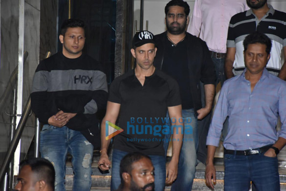 Hrithik Roshan spotted at gym in Juhu