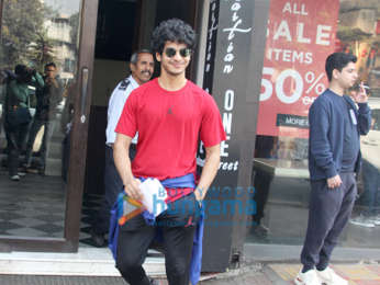 Ishaan Khatter snapped at Bastian