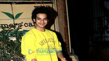 Ishaan Khatter snapped at Farmers’ Cafe in Bandra