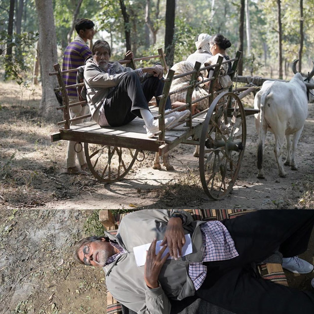 JHUND: Amitabh Bachchan takes a bullock cart ride after a long time and here’s what he has to say about it