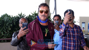 Jackie Shroff and Karishma Tanna snapped at the airport