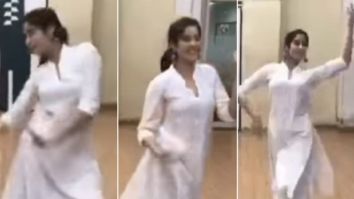 Janhvi Kapoor keeps it graceful during dance rehearsals for Umang Awards 2019