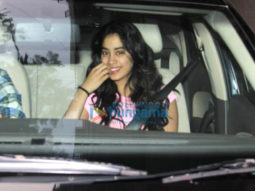 Janhvi Kapoor spotted in Bandra
