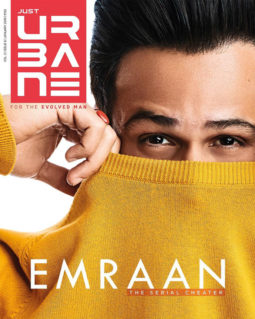 Emraan Hashmi on the cover of Just Urbane, Jan 2019