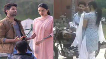 LEAKED PICS & VIDEOS! Kabir Singh aka Shahid Kapoor takes Kiara Advani on a bike ride on streets of Delhi