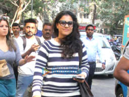 Kajol snapped at The Kitchen Garden in Bandra