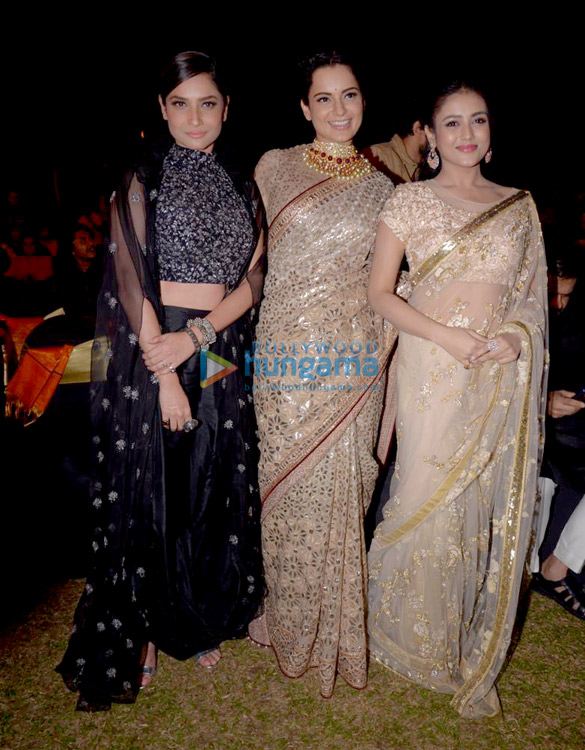 kangana ranaut ankita lokhande and others snapped at the song launch of manikarnika the queen of jhansi 1