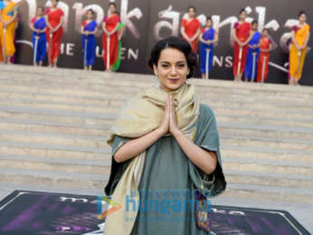 Kangana Ranaut graces the launch of the music from her film Manikarnika