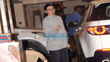 Karisma Kapoor and Amrita Arora spotted at Kareena Kapoor Khan’s house