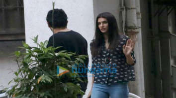 Kartik Aaryan and Kriti Sanon spotted at Maddock Films’ office