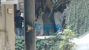 Kriti Sanon and Kartik Aaryan spotted at Maddock Films’ office