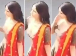 LEAKED VIDEOS! Alia Bhatt gracefully shoots a dance number in traditional attire on sets of Kalank in Gwalior