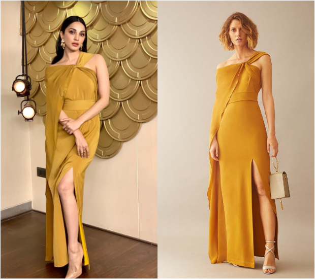 Lola by Suman dress for Vinaya Vidheya Rama promotions on No.1 Yaari talk show (4)