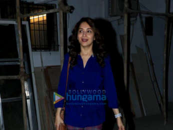 Madhuri Dixit spotted at Kromakay salon in Juhu