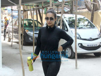 Malaika Arora snapped at the gym