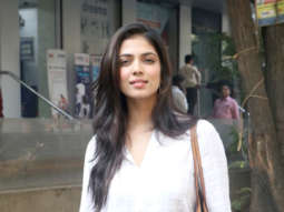 Malavika Mohanan spotted at Bandra