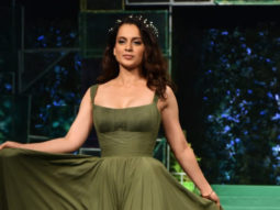 Manikarnika Star Kangana Ranaut walk The RAMP as Showstopper at the launch of India’s first ever Eco-Friendly Fibre