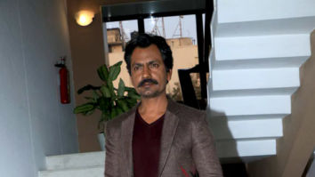 Nawazuddin Siddiqui and Amrita Rao snapped during Thackeray interviews at Sun N Sand in Juhu