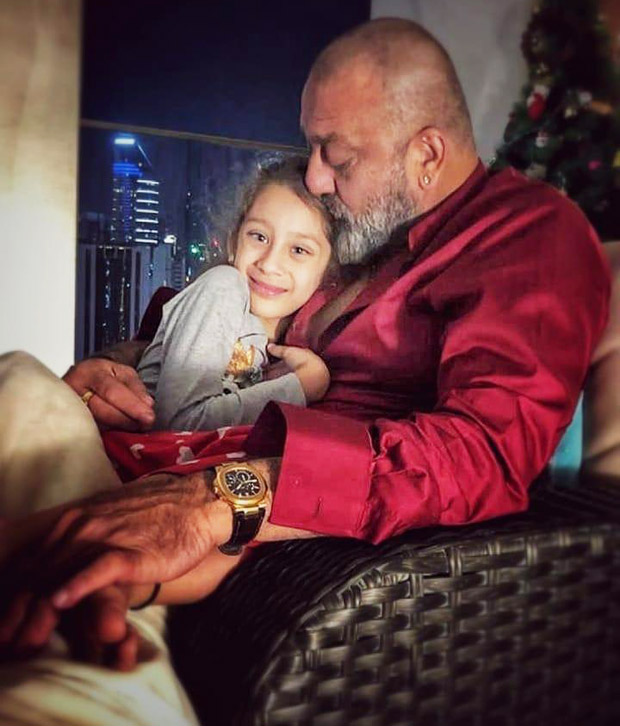 On National Girl Child day, Sanjay Dutt shares a precious moment with daughter Iqra Dutt