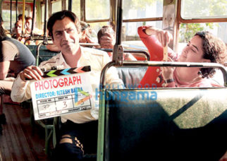 On The Sets Of The Movie Photograph
