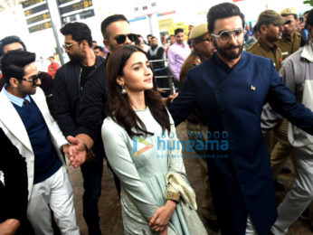 Ranbir Kapoor, Alia Bhatt, Ranveer Singh, Varun Dhawan and others snapped in Delhi to meet PM Narendra Modi