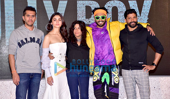 ranveer singh alia bhatt and others grace the trailer launch of gully boy2 1