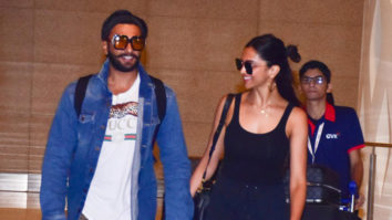 Ranveer Singh & Deepika back to Mumbai after Celebrating Birthday of Deepika