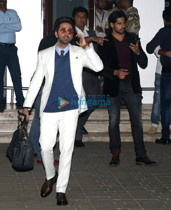 ranveer singh karan johar rajkummar rao alia bhatt and others snapped at the airport 2