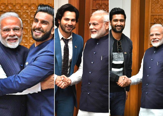 Ranveer Singh, Varun Dhawan, Vicky Kaushal, Bhumi Pednekar share moments from their meeting with PM Narendra Modi