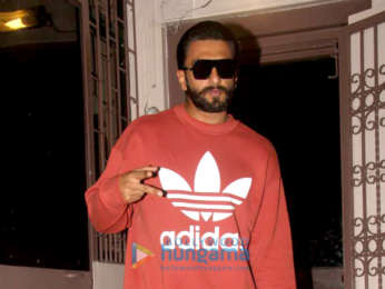 Ranveer Singh and Zoya Akhtar snapped at a dubbing studio in Bandra