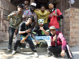 Ranveer Singh spotted at Purple Haze Studio with rappers