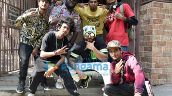 Ranveer Singh spotted at Purple Haze Studio with rappers