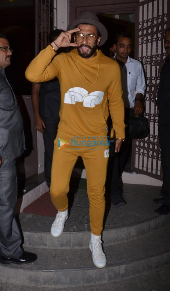 ranveer singh spotted at dubbing studio 5 2