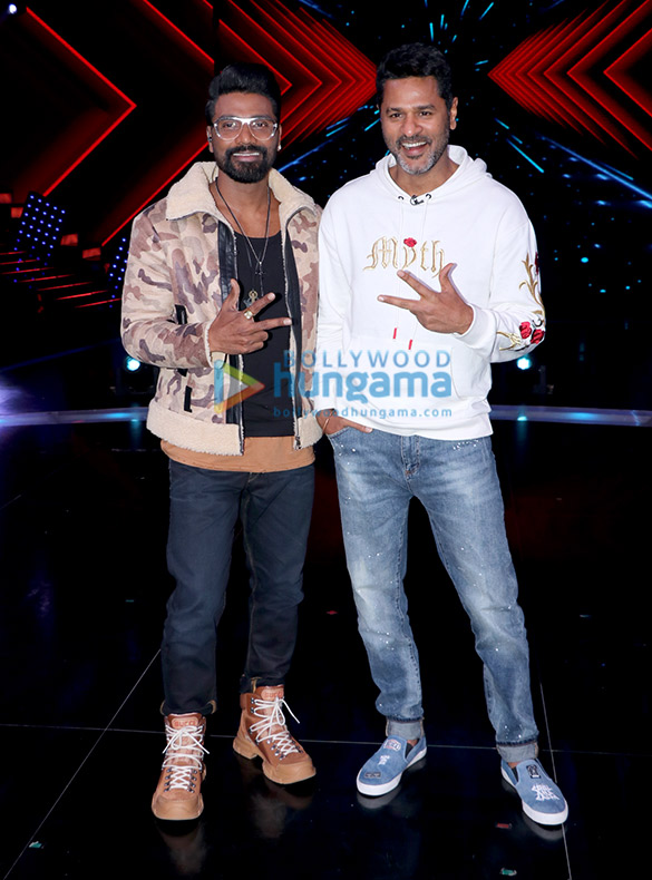 remo dsouza and prabhu dheva snapped on sets of dance4 1