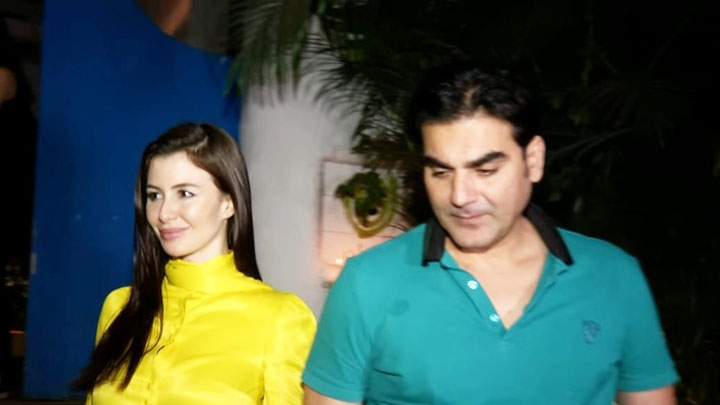 SPOTTED: Arbaaz Khan with Girlfriend Giorgia Andriani at Olive, Khar