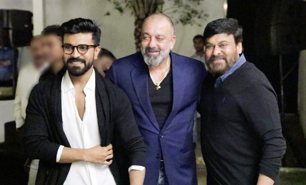 PHOTOS: Sanjay Dutt meets superstars Chiranjeevi and Ram Charan in Hyderabad PHOTOS: Sanjay Dutt meets superstars Chiranjeevi and Ram Charan in Hyderabad