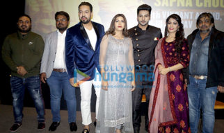 Sapna Chaudhary, Vikrant Anand, Zuber Khan and Anju Jadhav grace the trailer launch of the film Dosti Ke Side Effectss